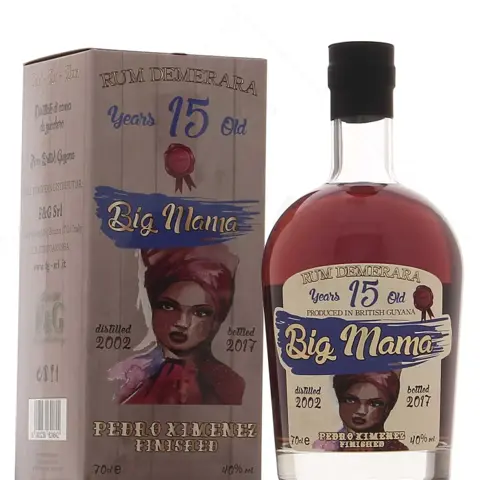 Big Mama Rum Demerara Pedro Ximenez Finished 2002