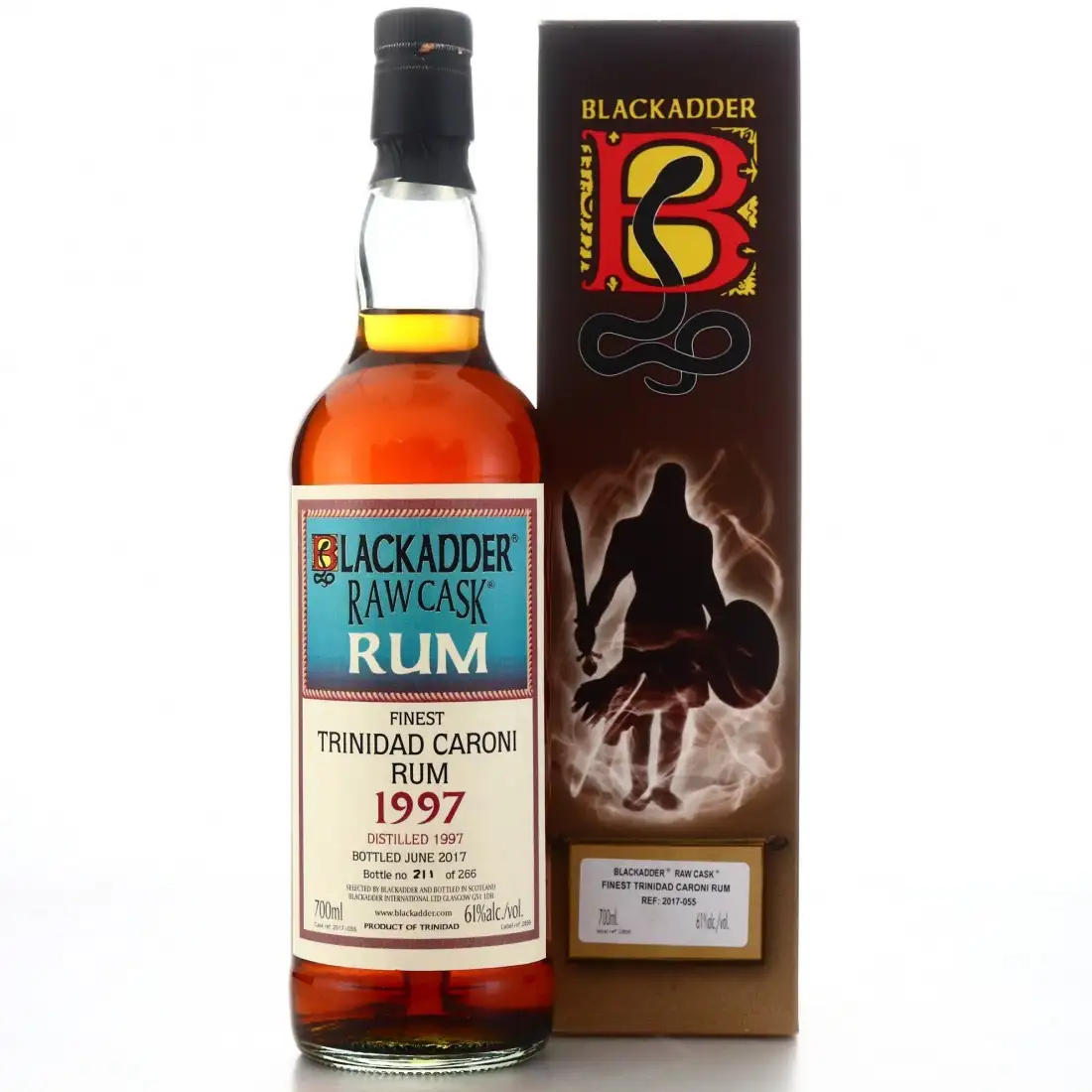 Blackadder Caroni Raw Cask Rum HTR 1997