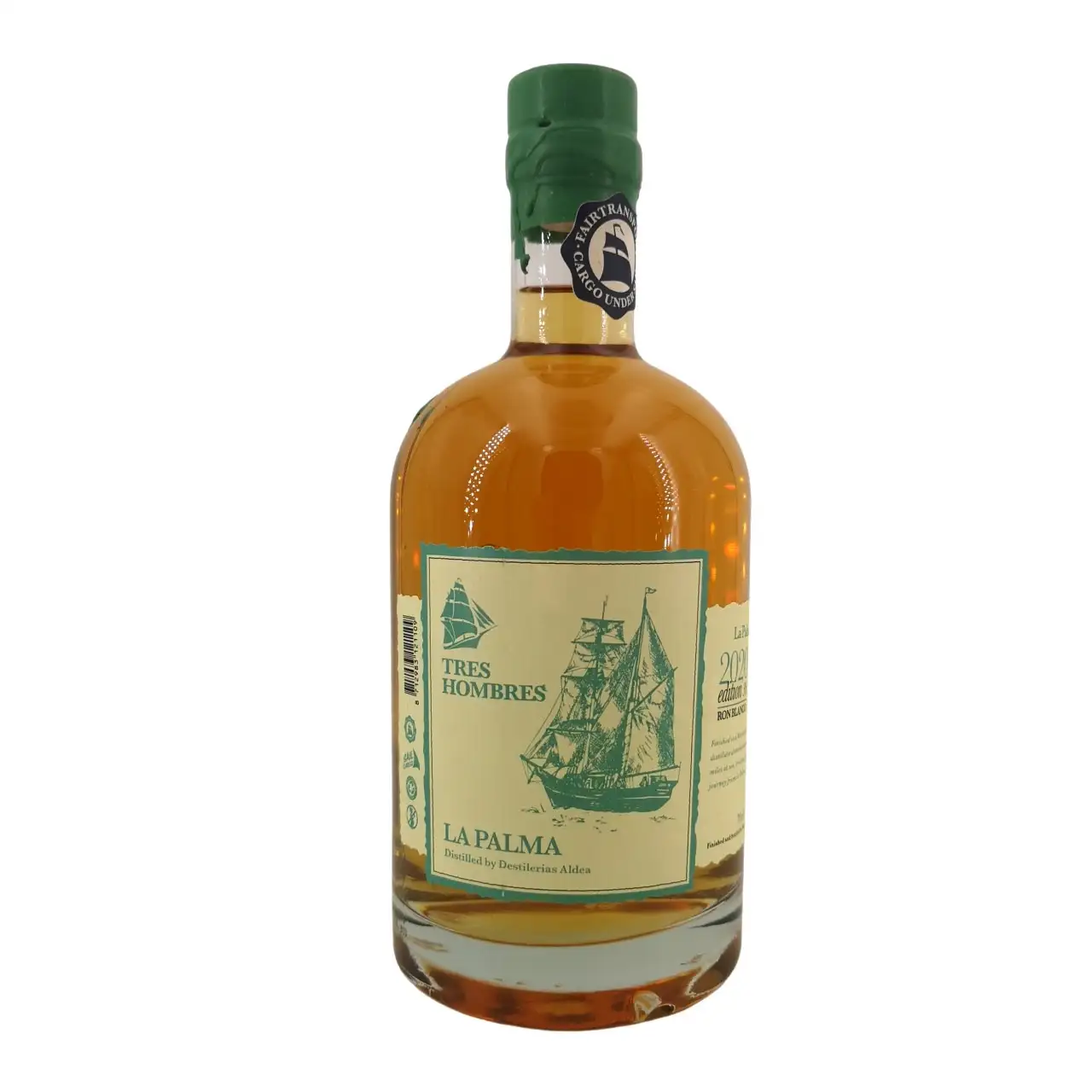 Tres Hombres Ron Aldea Ed. 036 La Palma Puro Bio 2018