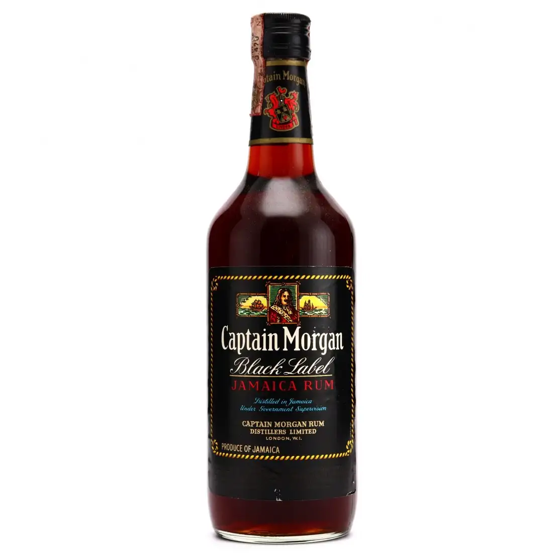 Captain Morgan Black Label Jamaica Rum (Old Version)