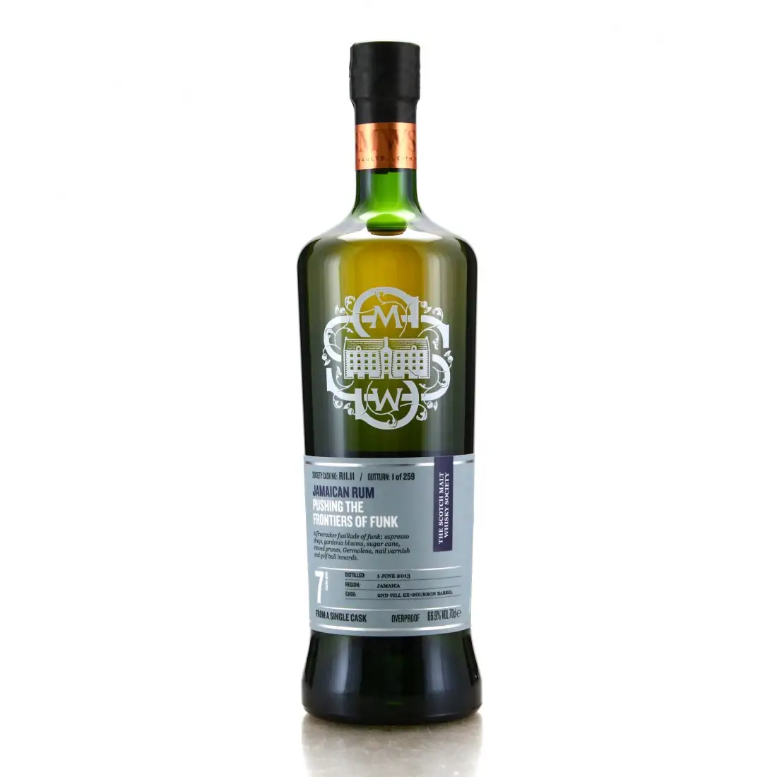 SMWS Worthy Park R11.11 Pushing the frontiers of funk 2013