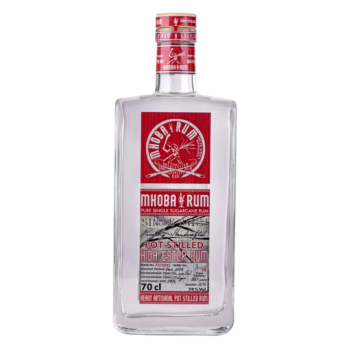 MHOBA Pot Stilled High Ester Rum 2019