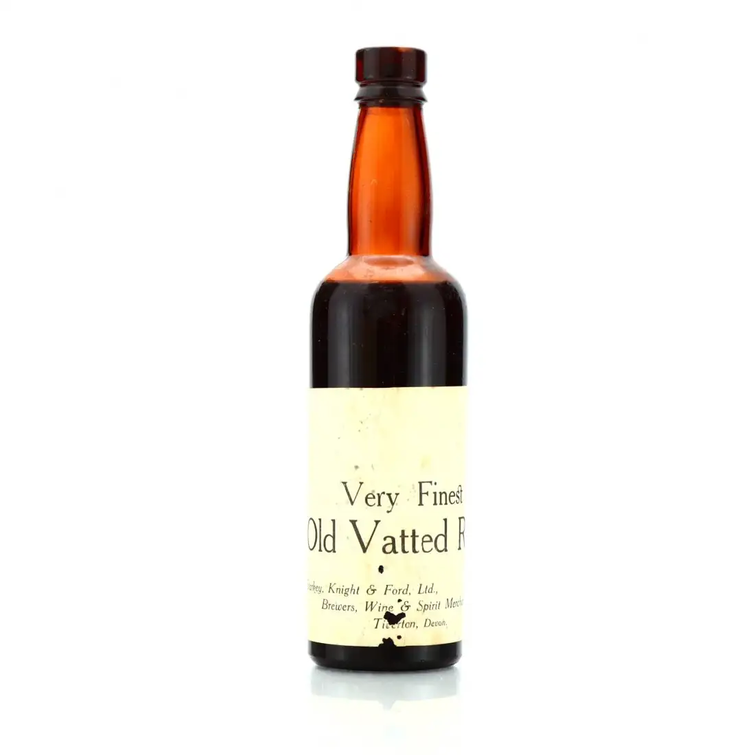 Starkey, Knight & Ford Ltd Very Finest Old Vatted Rum Half Bottle 1950s