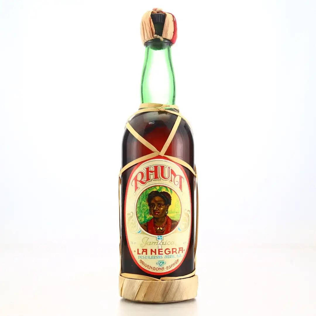 Distilerias Abril S.A. Rhum La Negra 1980s