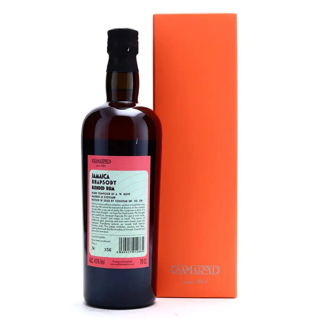 Samaroli Jamaica Rhapsody (Edition 2020) 70cl bottle — view 2