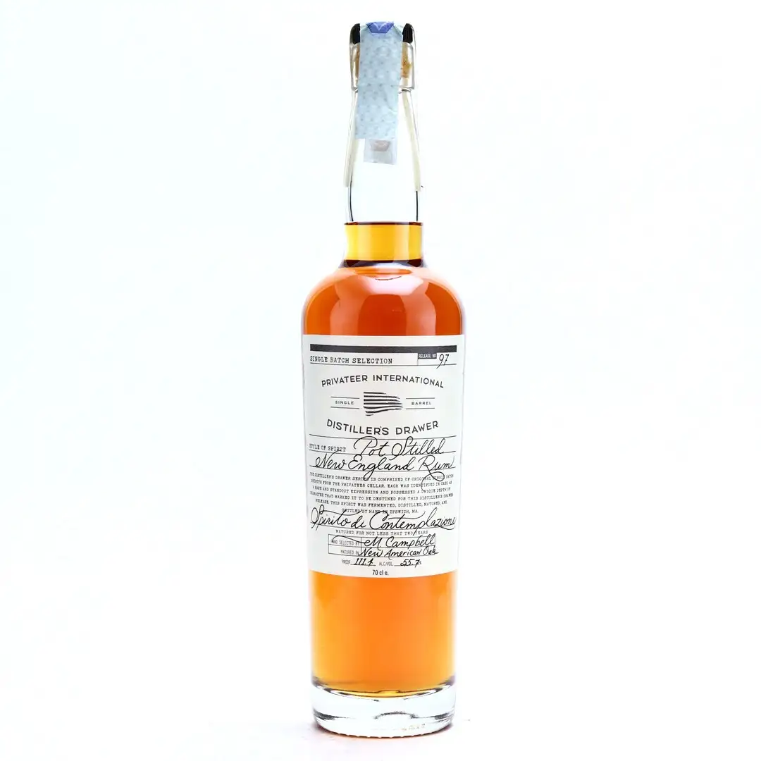 Privateer Distiller's Drawer #97 Pot Stilled New England Rum 'Spirito di Contemplazione'