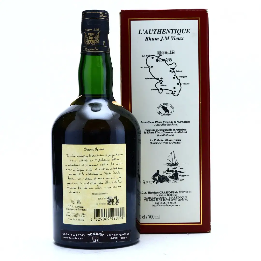 Rhum J.M Reserve Speciale 70cl bottle — view 2