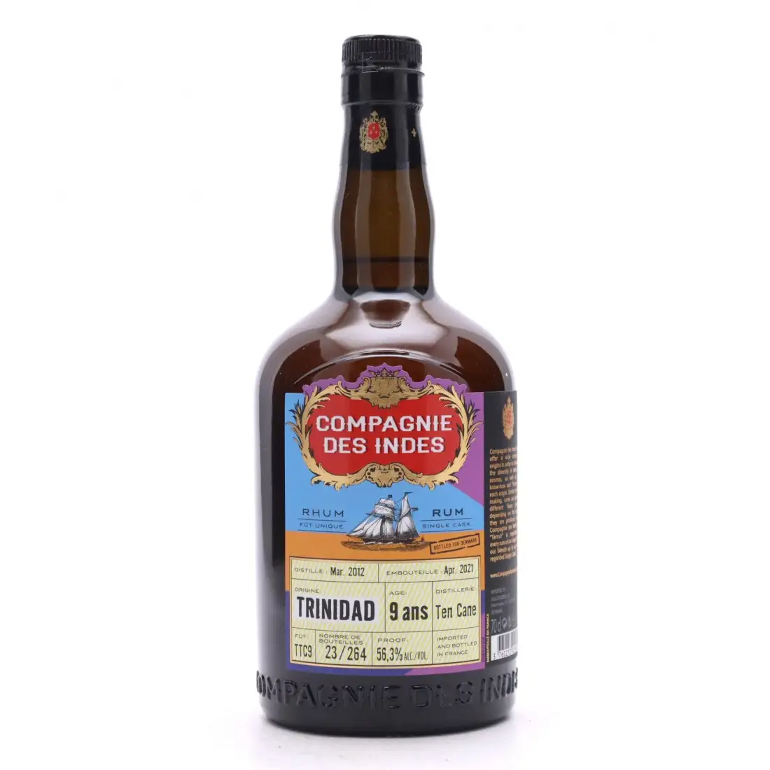 CDI Ten Cane Trinidad (Bottled for Denmark) 2012