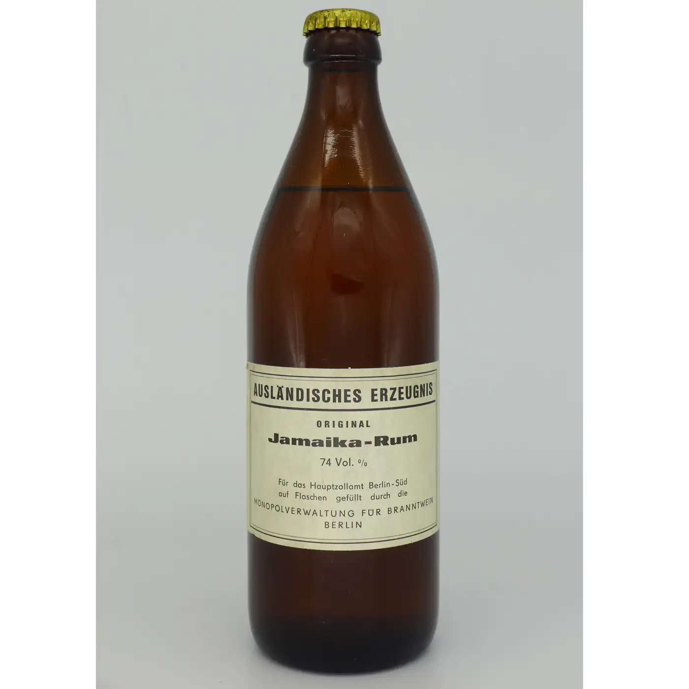 Monopolverwaltung für Branntwein Berlin Original Jamaika-Rum