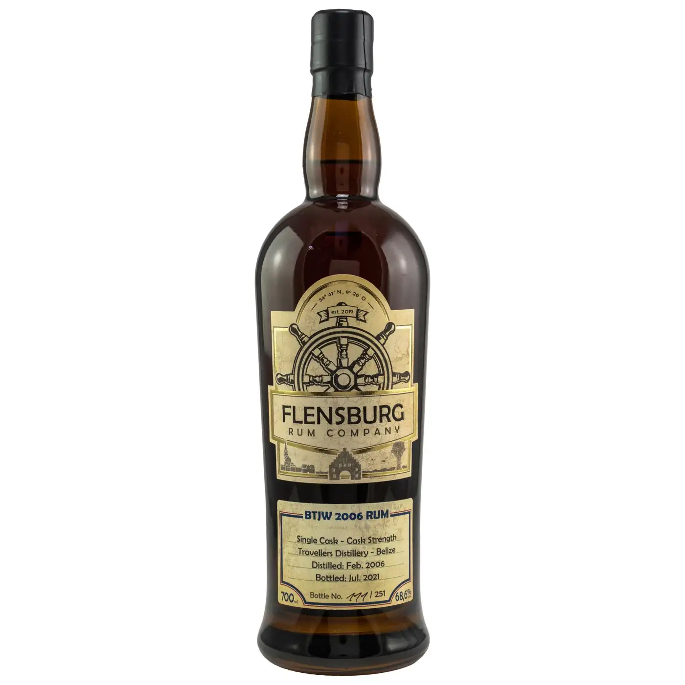 Travellers Flensburg Rum Company Selected by Jürgen Wiese BTJW 2006