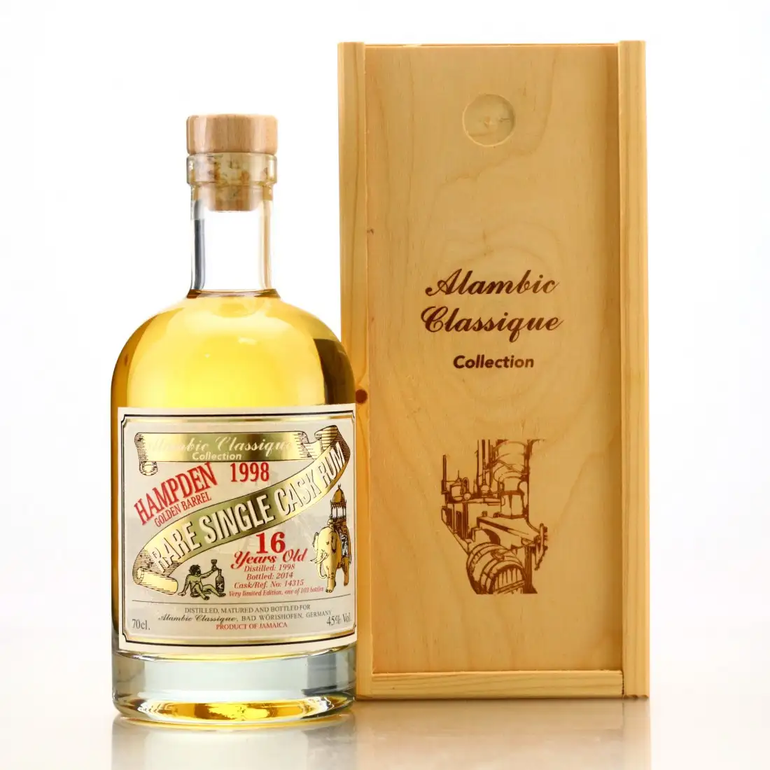 Alambic Hampden Golden Barrel HLCF 1998