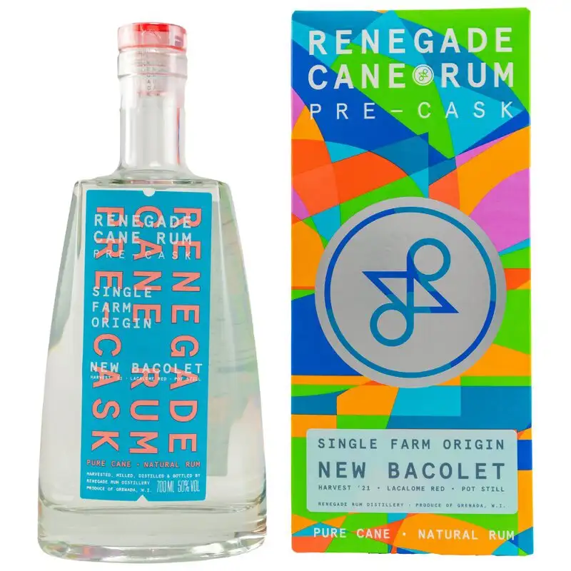 Renegade Rhum Blanc Pre-Cask New Bacolet