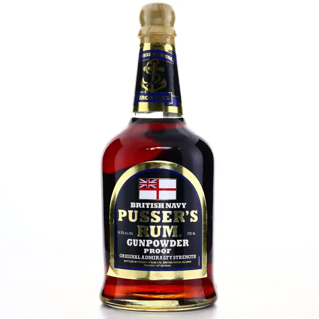 Pusser‘s Rum Gunpowder Proof (Black Label)
