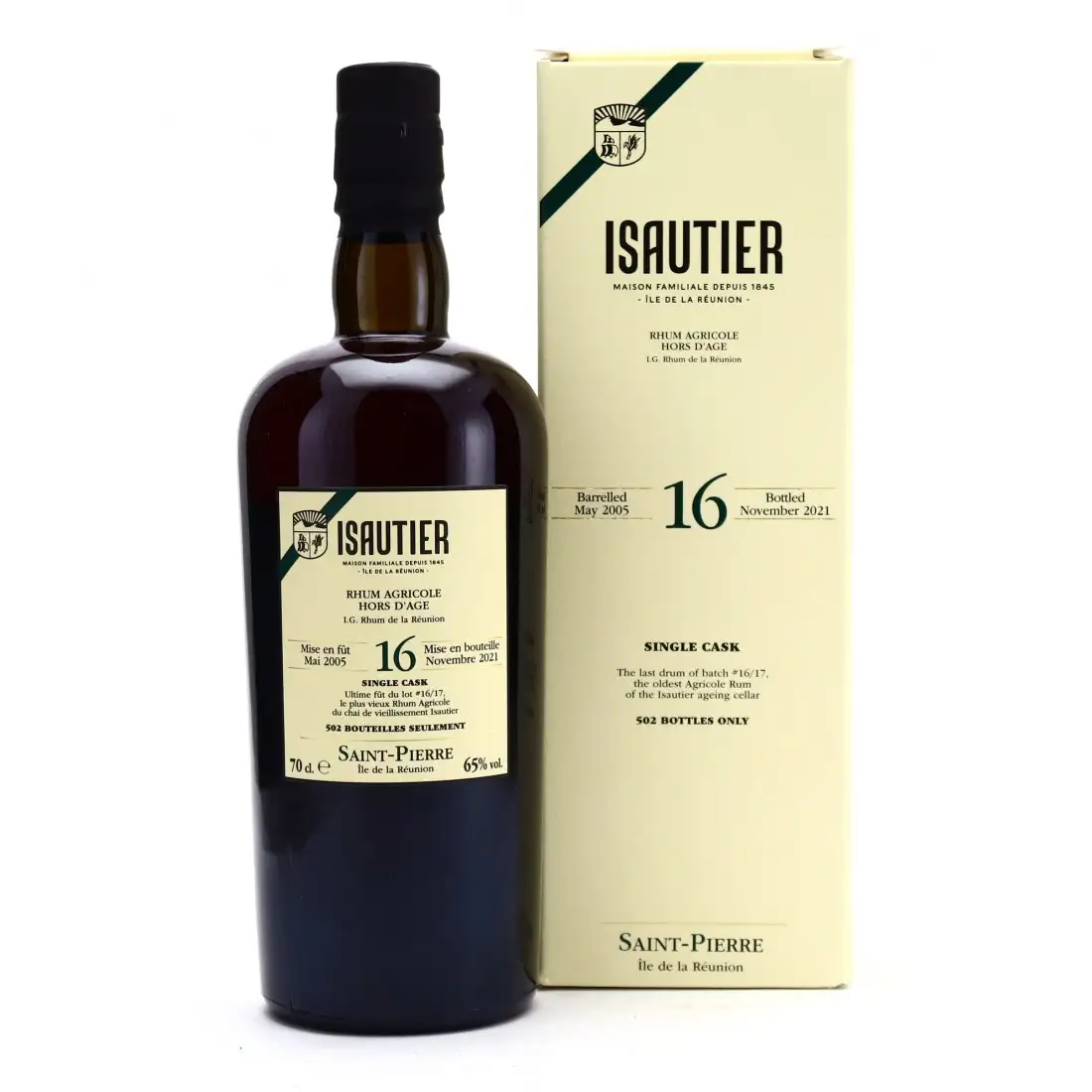 Velier Isautier Hors d’âge Agricole 2005