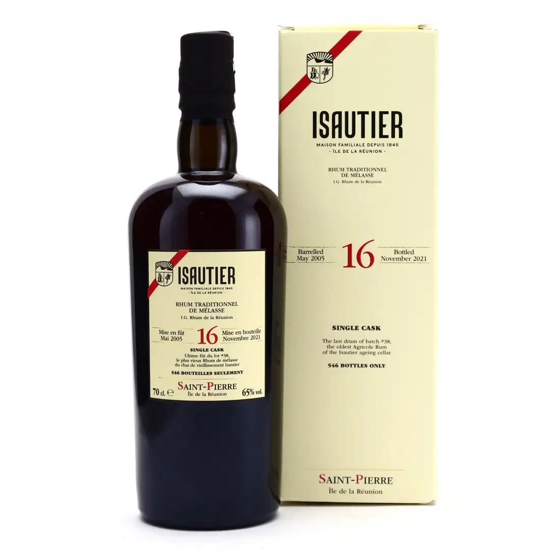 Velier Isautier Hors d’âge Traditionnel 2005