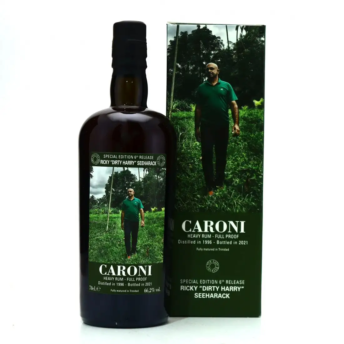 Velier Caroni 6th Employees Ricky “Dirty Harry” Seeharack HTR 1996