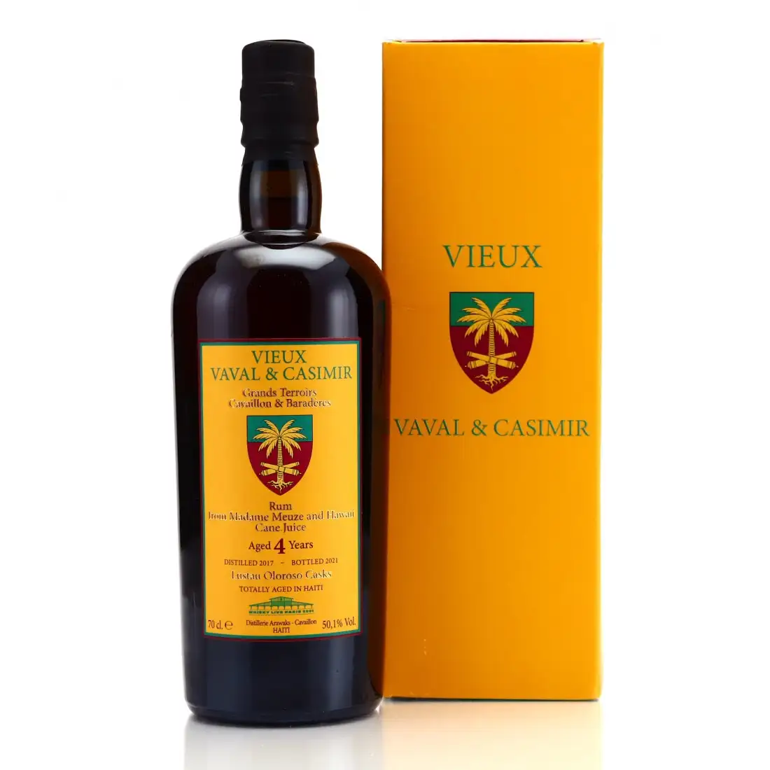 Velier Arawaks & Casimir Clairin Vieux Vaval & Casimir (Whisky Live Paris 2021) 2017