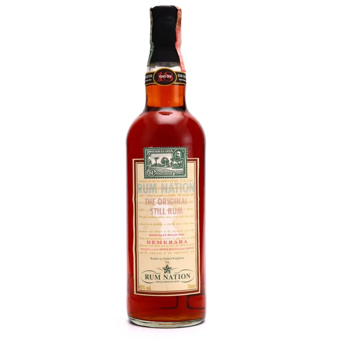Rum Nation Demerara The Original Still Rum 1982