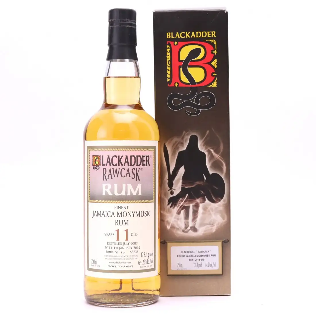 Blackadder Clarendon Finest Jamaica Monymusk Rum 2007