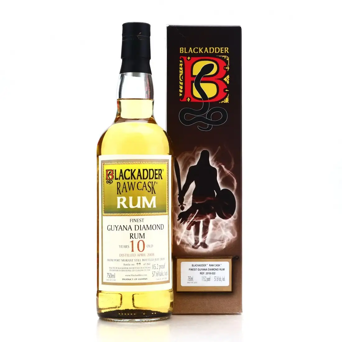 Blackadder Diamond Raw Cask Finest Guyana Diamond 2003