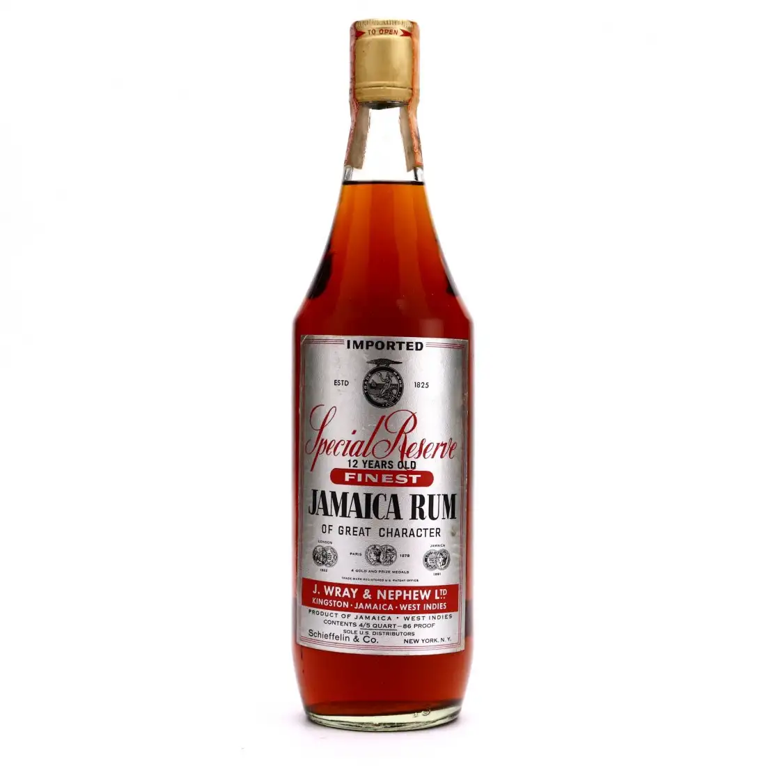 J. Wray & Nephew LTD. Special Reserve Finest Jamaica Rum 1960s