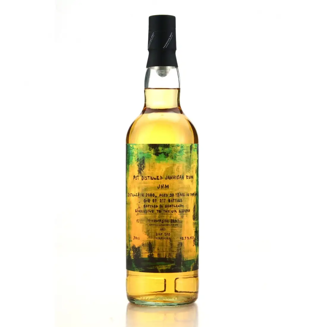 Thompson Bros. Clarendon Pot Distilled Jamaican Rum (Bar Tre) JMM 2000