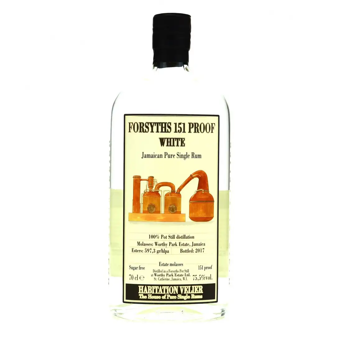 Habitation Velier Worthy Park Forsyths 151 Proof White WPE 2017