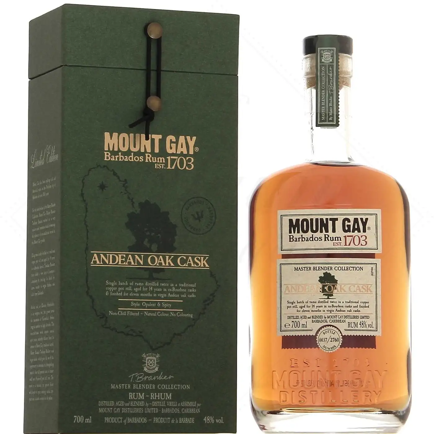 Mount Gay Master Blender Collection - Andean Oak Cask