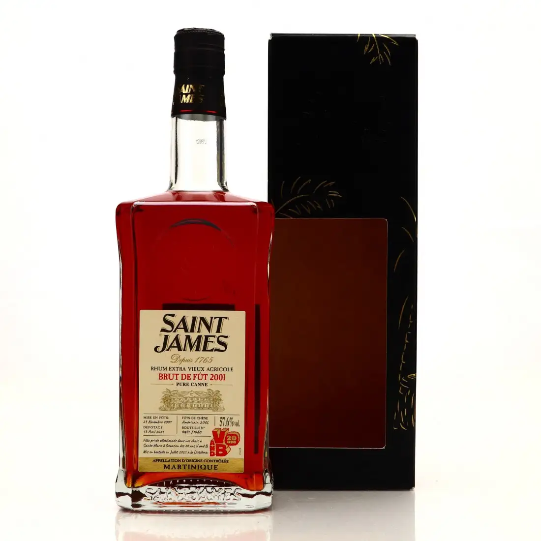 V&B Saint James Brut de fût 2001