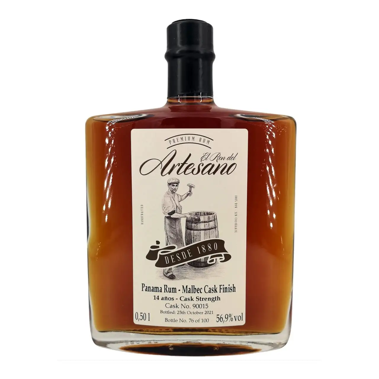 El Ron del Artesano Panama Rum - Malbec Cask Finish