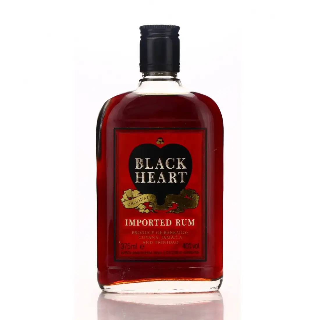 Alfred Lamb‘s Black Heart Imported Rum