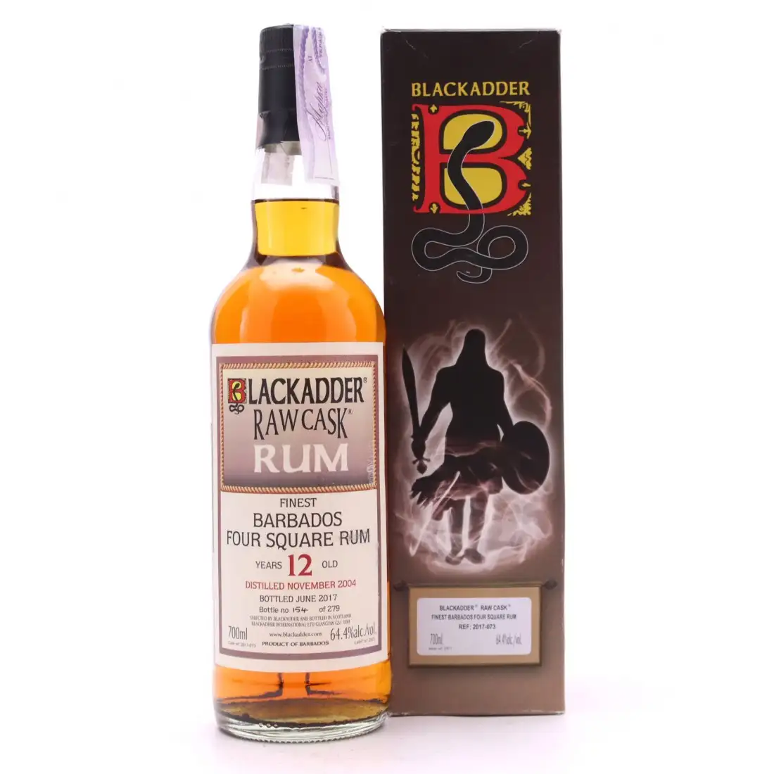 Blackadder Foursquare Raw Cask Four Square Rum 2004