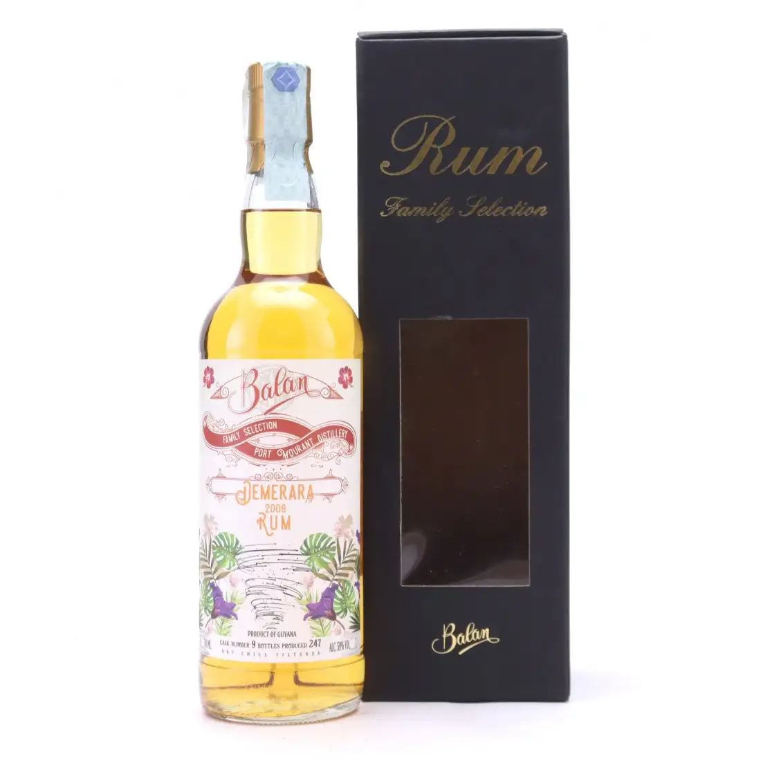 Balan Port Mourant Family Selection Demerara Rum 2008