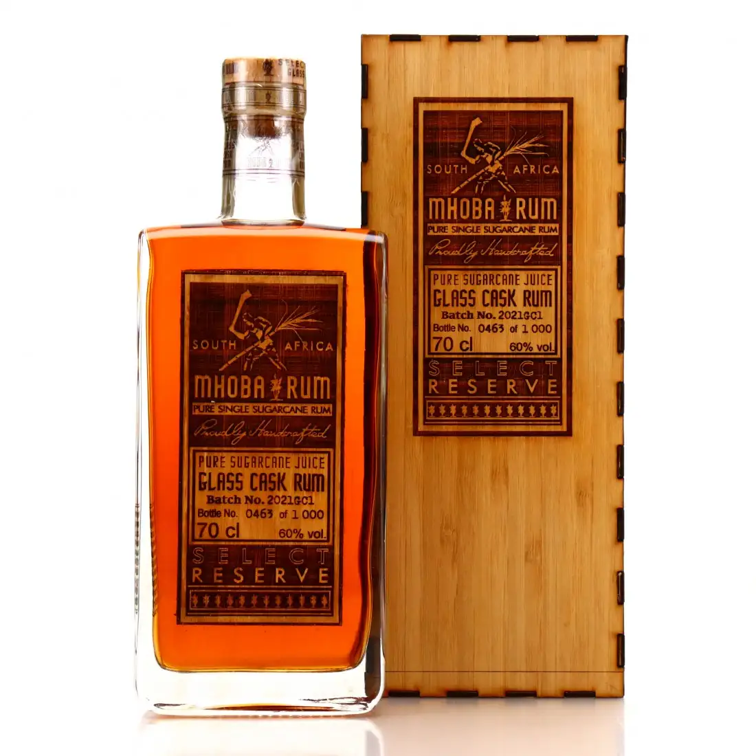 MHOBA Select Reserve Glass Cask Rum 2021