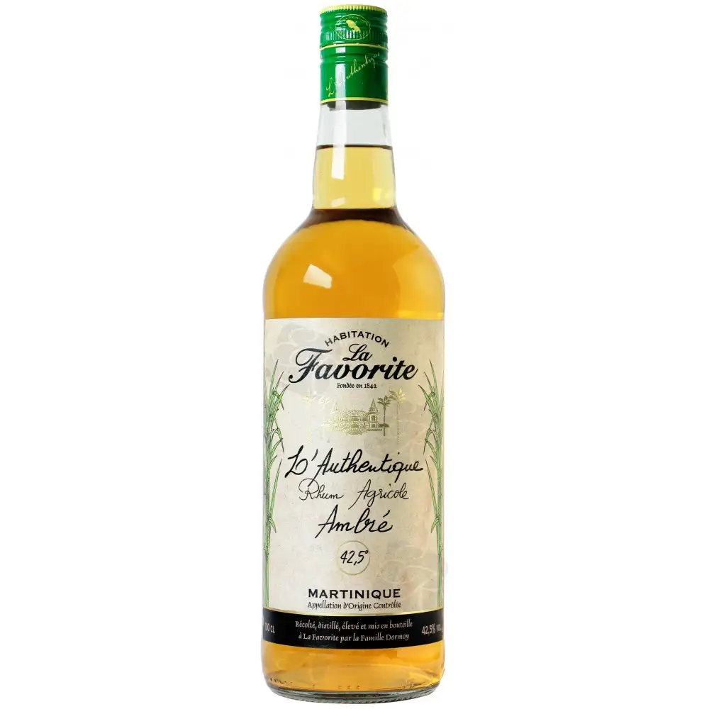 La Favorite Rhum Agricole L’Authentique Ambré