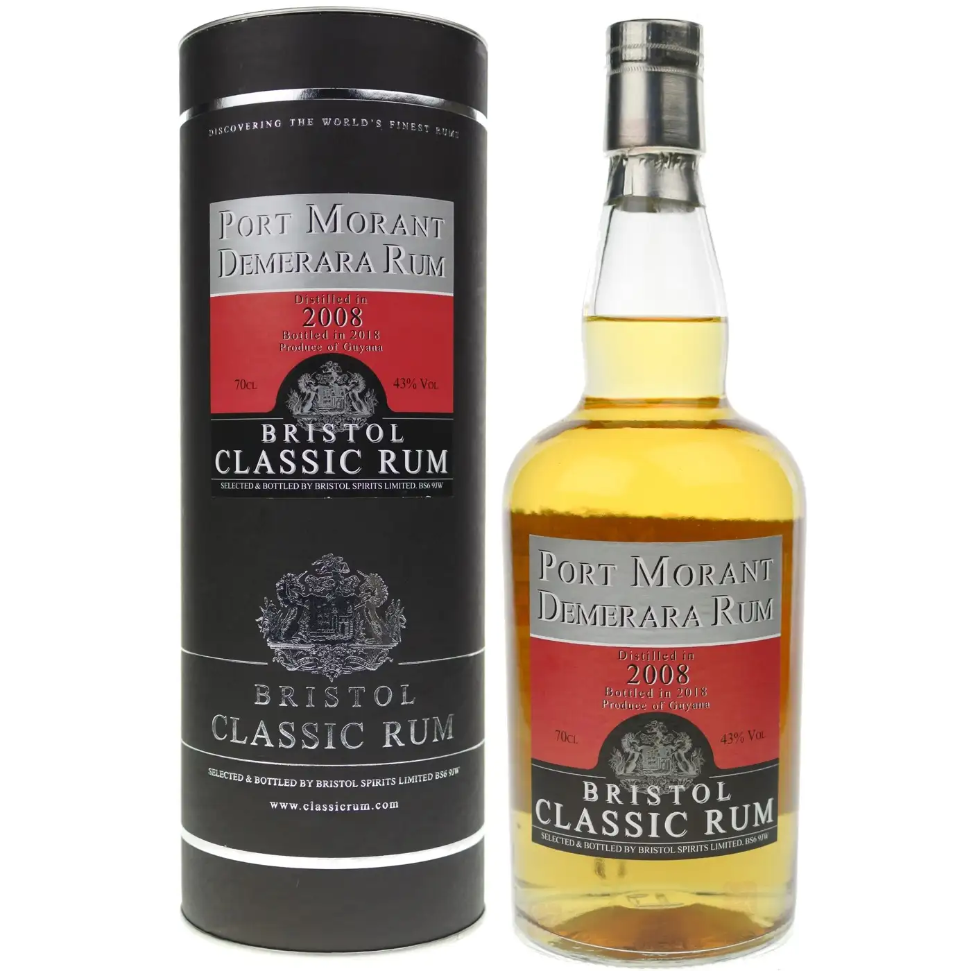Bristol Port Mourant Demerara Rum 2008