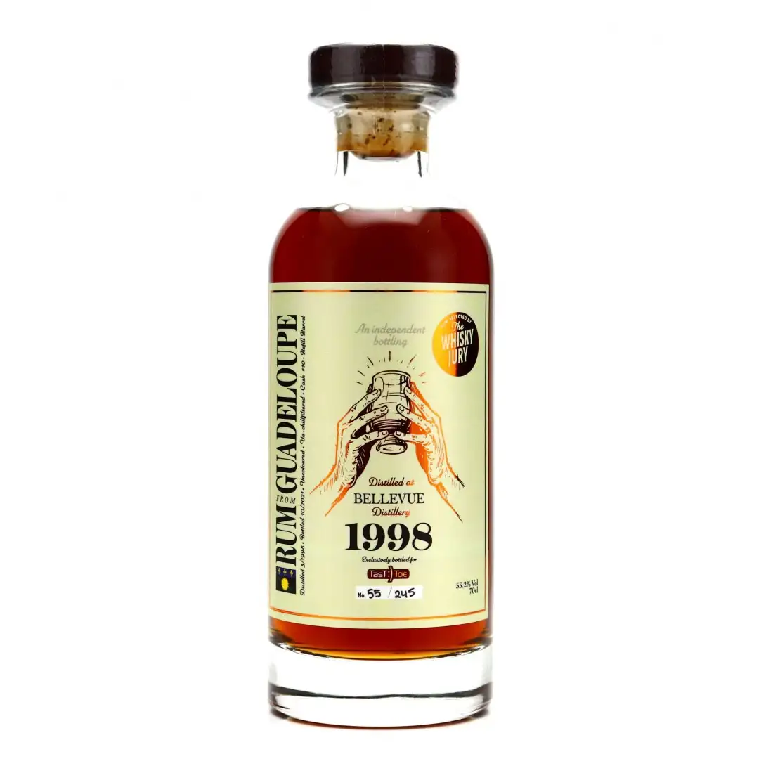 The Whisky Jury Bellevue Rum Guadeloupe (TAST‘TOE) 1998