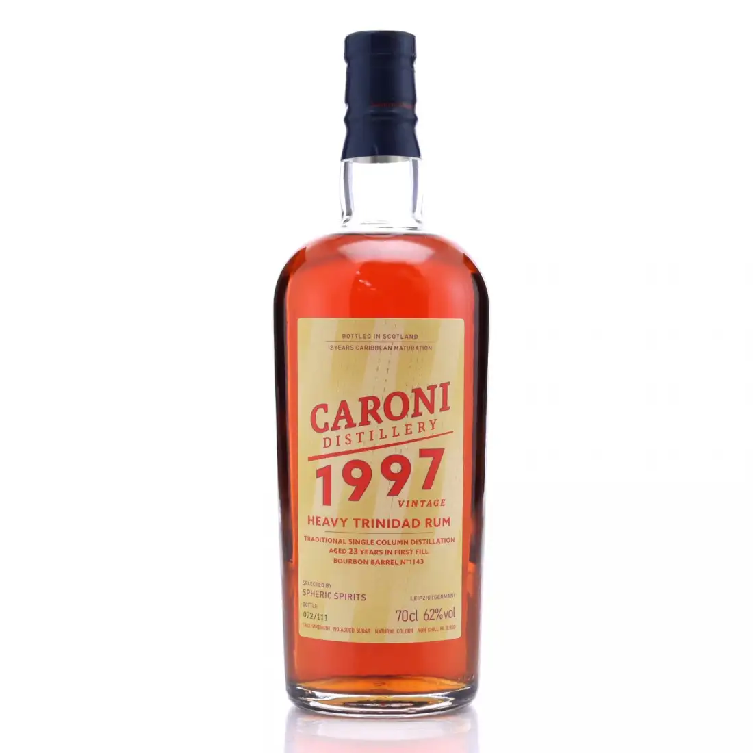 Spheric Spirits Caroni Heavy Trinidad Rum HTR 1997
