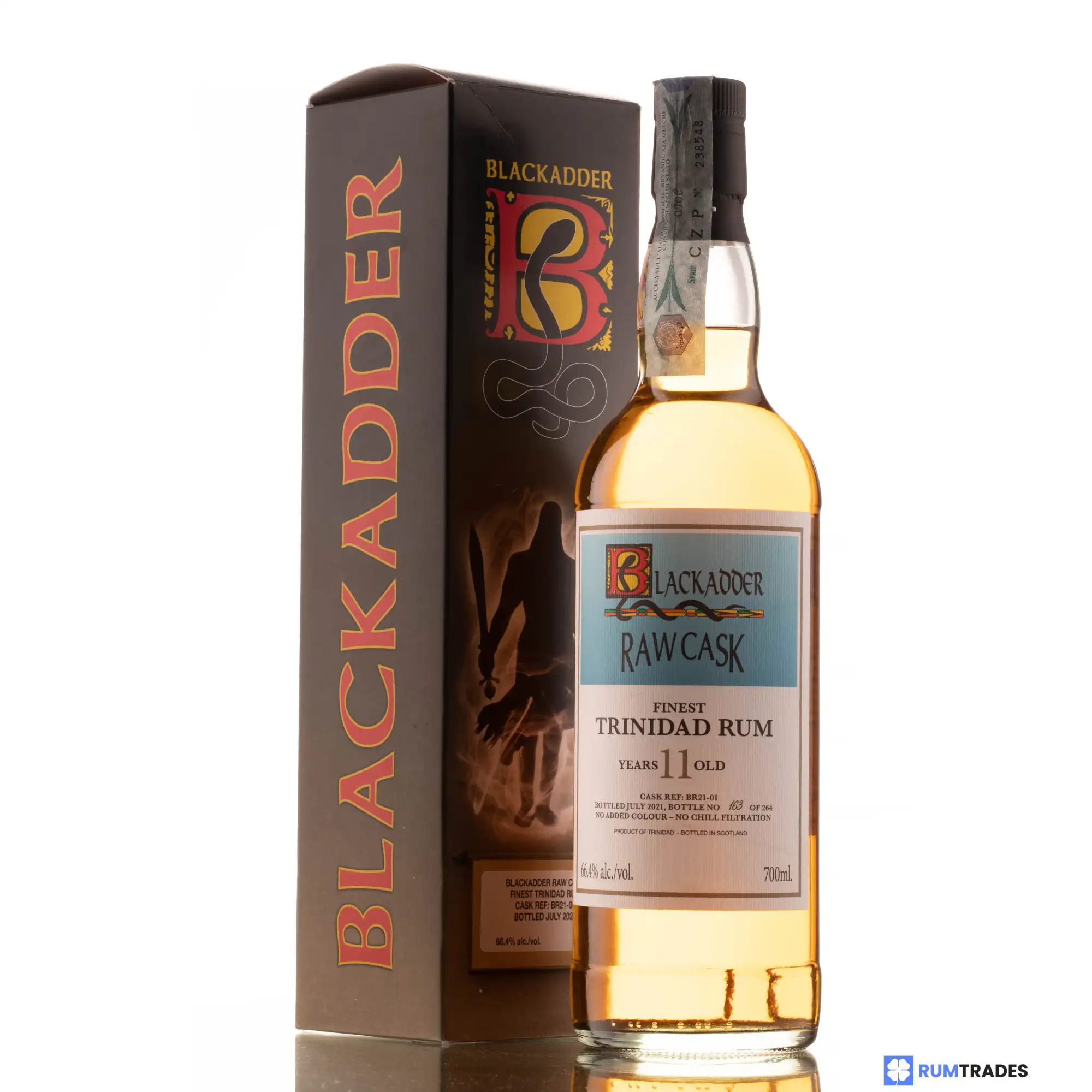 Blackadder Ten Cane Raw Cask Rum 2010