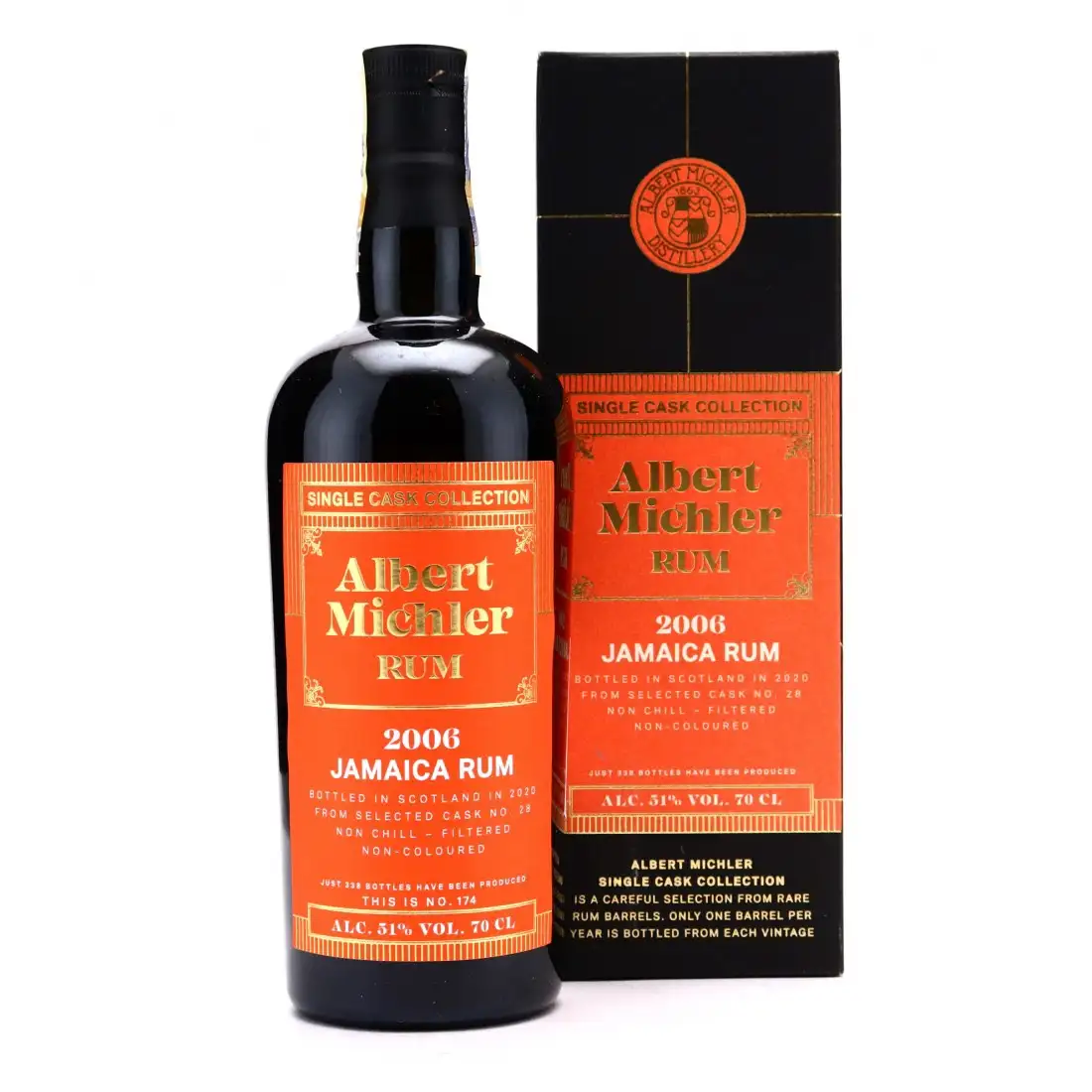 Albert Michler Distillery Worthy Park Jamaica Rum 2006