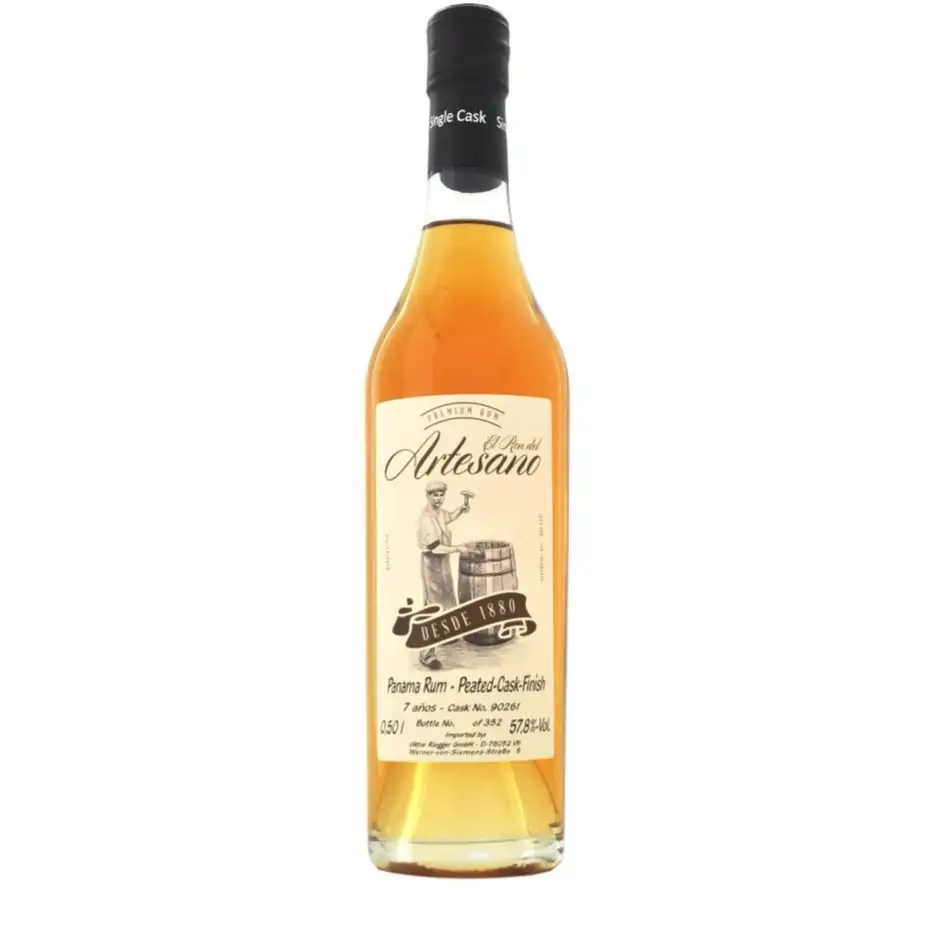 El Ron del Artesano Panama Rum Peated-Cask-Finish