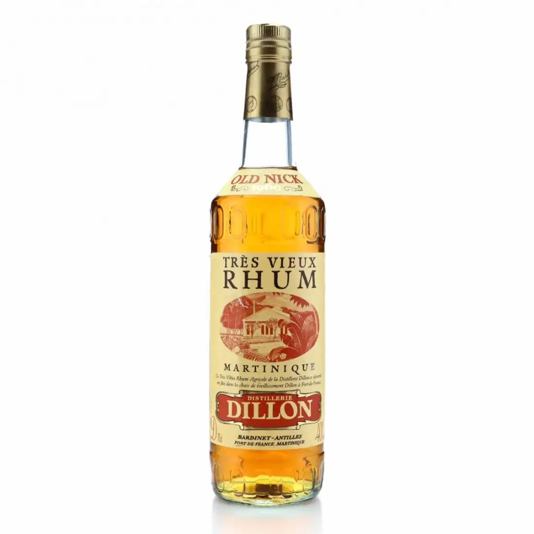 Dillon Old Nick Très Vieux Rhum 1969