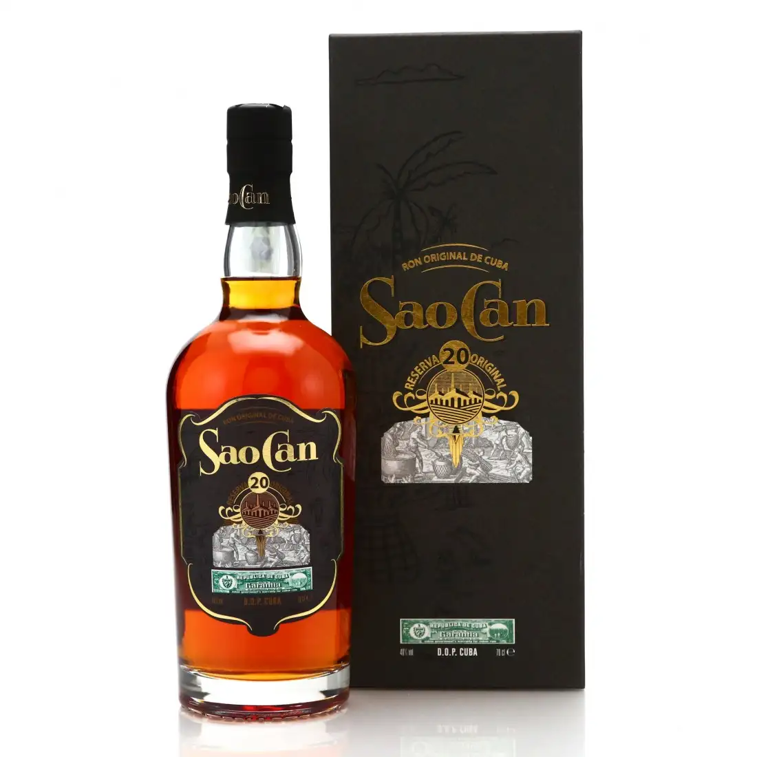 Cuba Ron S.A. Ron Cubay Sao Can Reserva 20