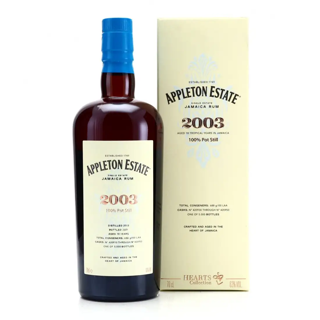 Velier Appleton Hearts Collection - 2003