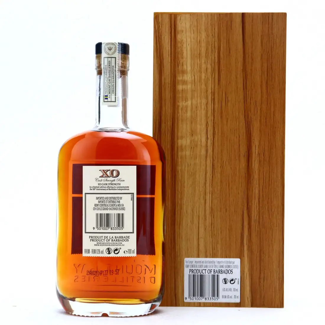 Mount Gay Extra Old XO Cask Strength Rum