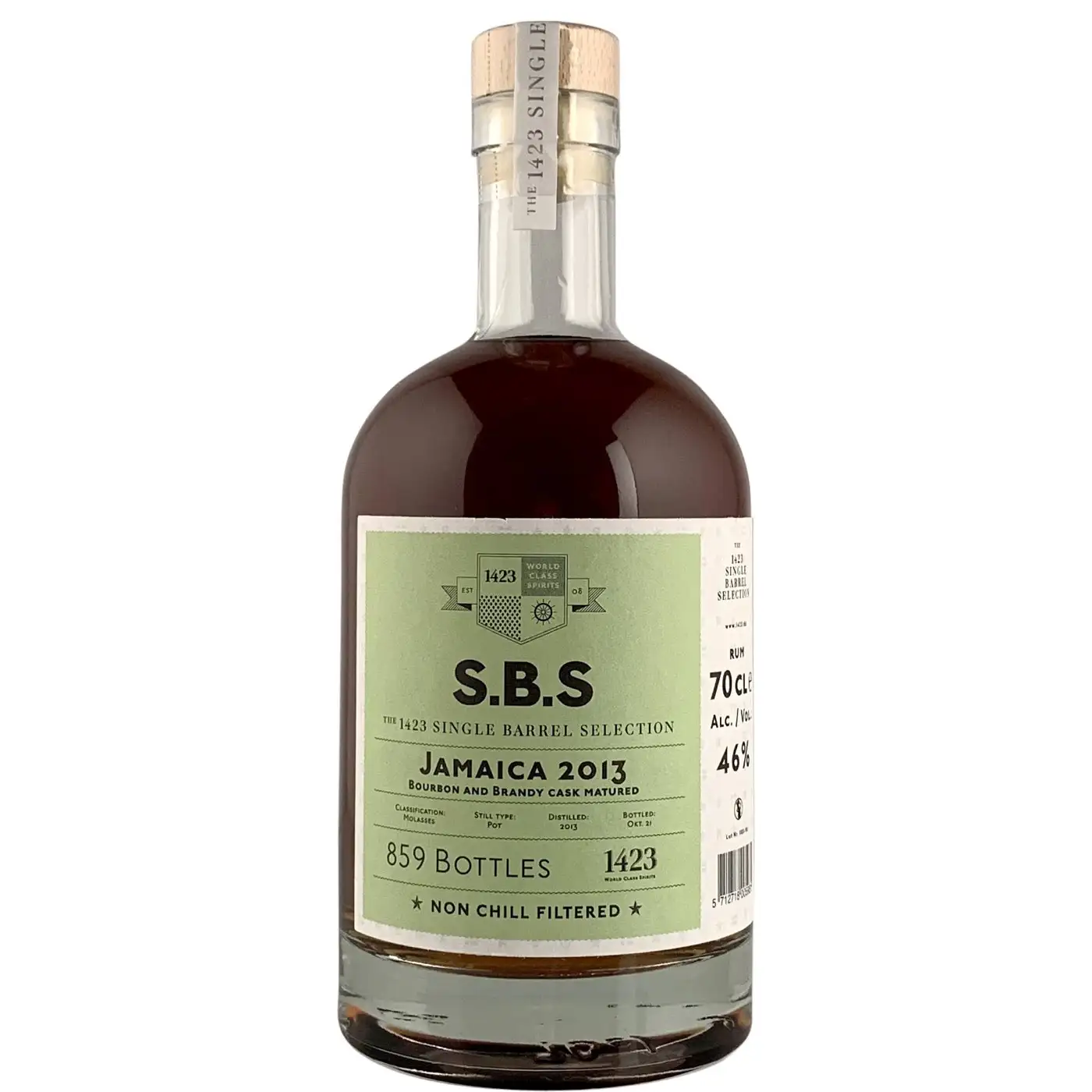 S.B.S Jamaica 2014 Bourbon and Brandy Matured 2013