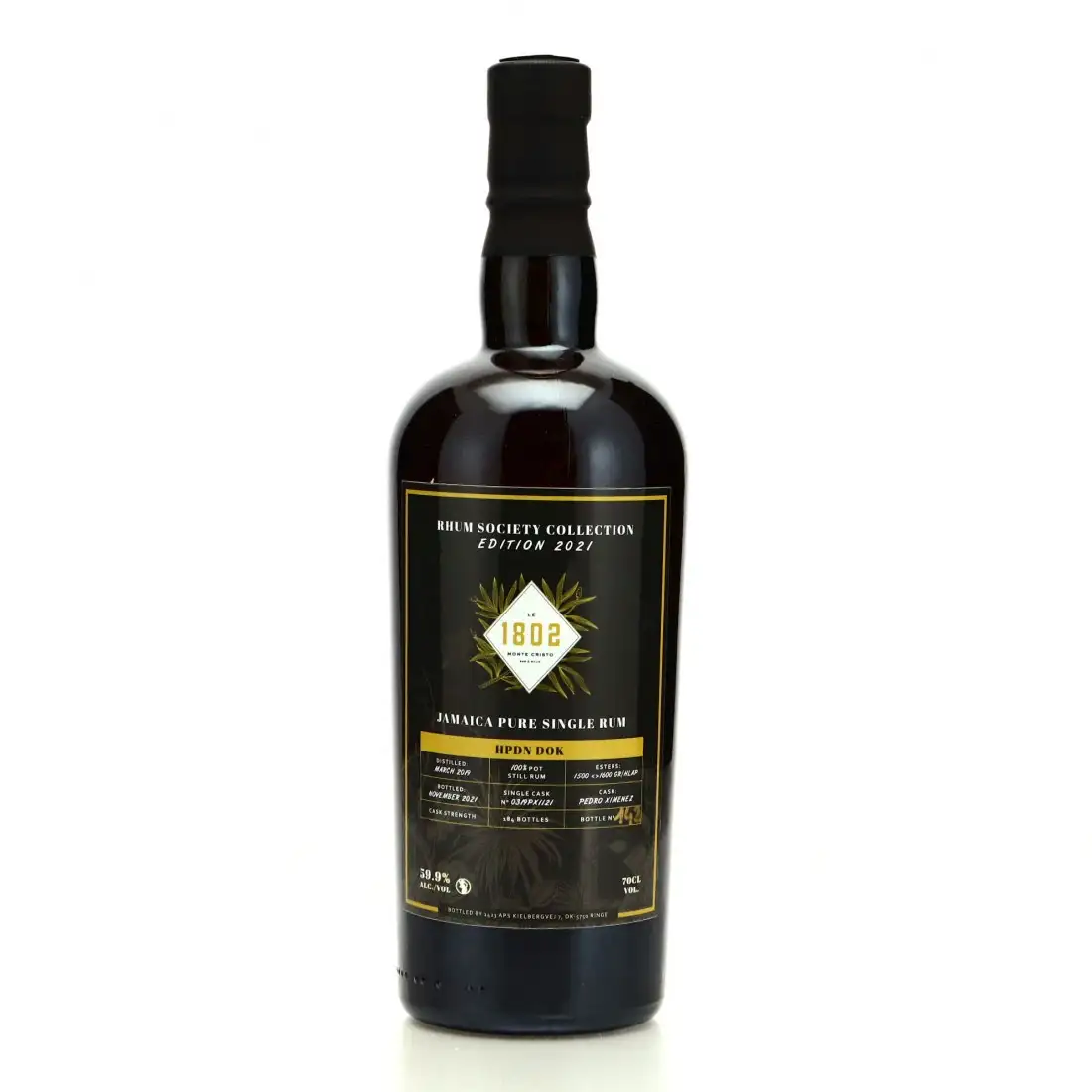 Bar 1802 Hampden Rhum Society Collection Edition 2021 HPDN DOK 2019