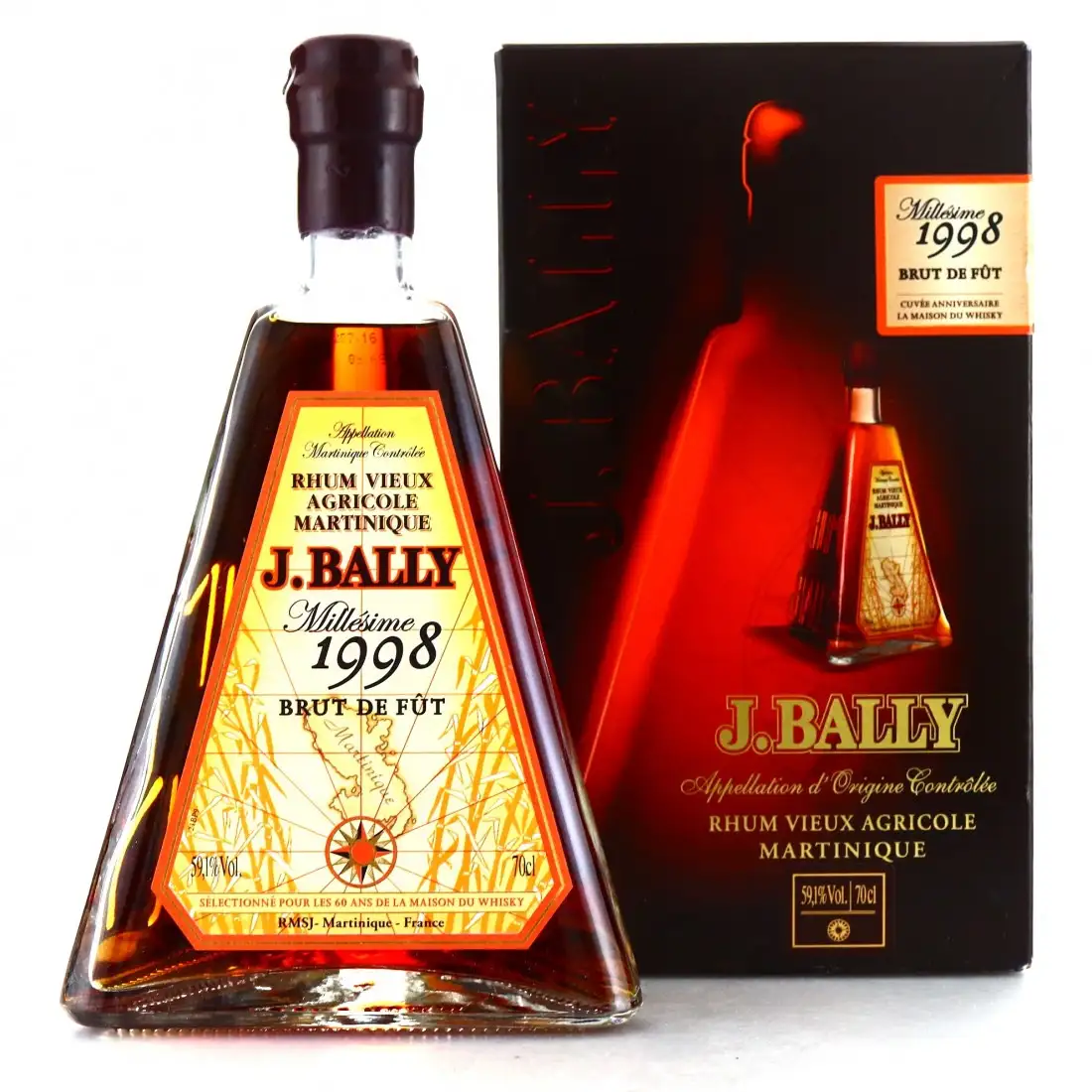 LMDW Saint James J. Bally Millésime 1998