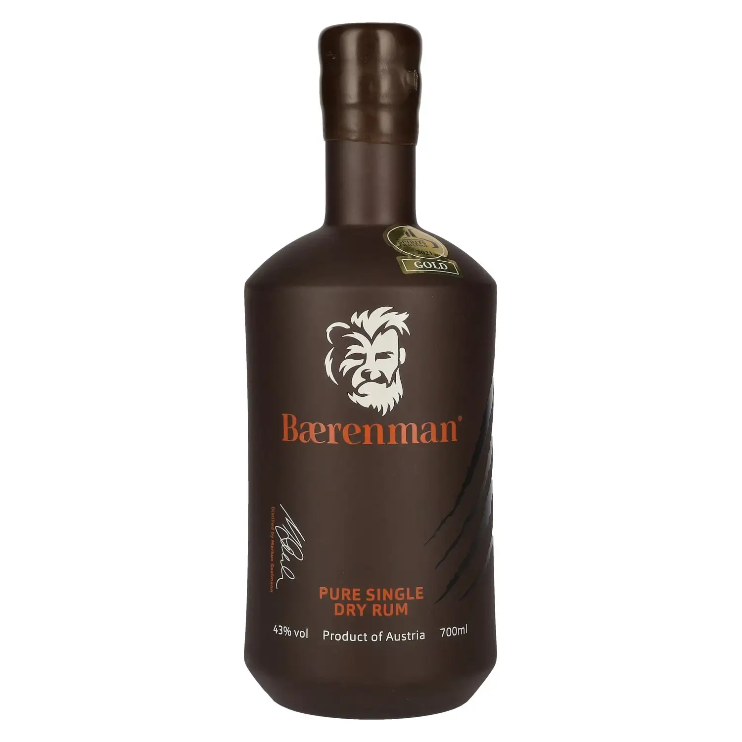 Baerenman Markus Gselmann Bærenman Pure Single Dry Rum 2019