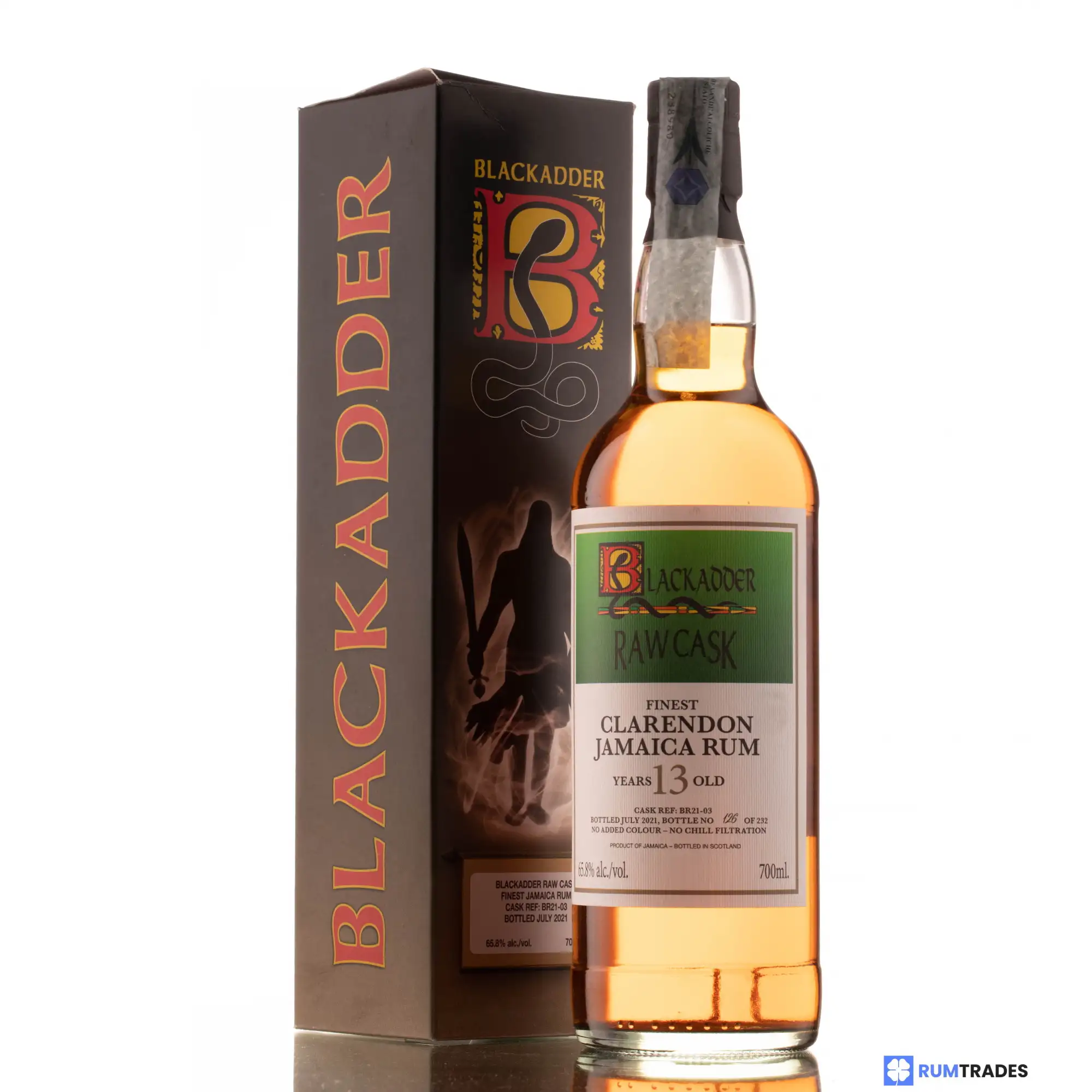 Blackadder Clarendon Raw Cask Rum Jamaica Rum MMV 2007